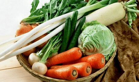 Verduras para una dieta
